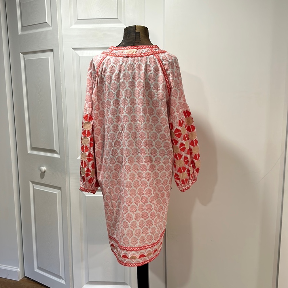 Roller Rabbit Pink and Red Tunic - Picture 7 of 10